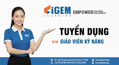 Tuyển dụng vị trí Giáo viên Kỹ năng
